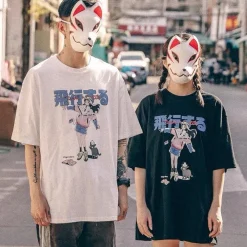 Hot Anime Cat Girl Tee T-Shirts