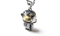 Outlet Astrobear Titanium Steel Pendant Necklace Accessories