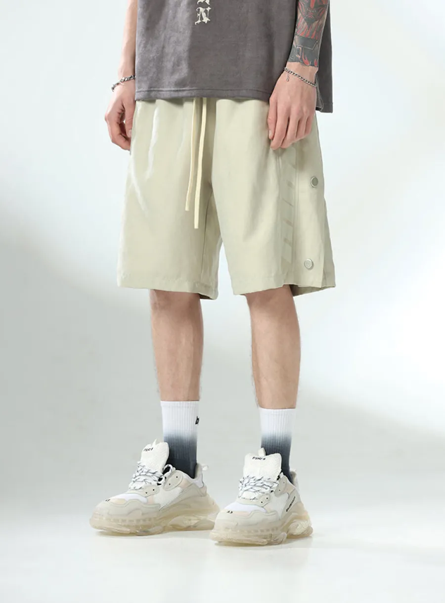 Discount Button-Up Shorts Shorts