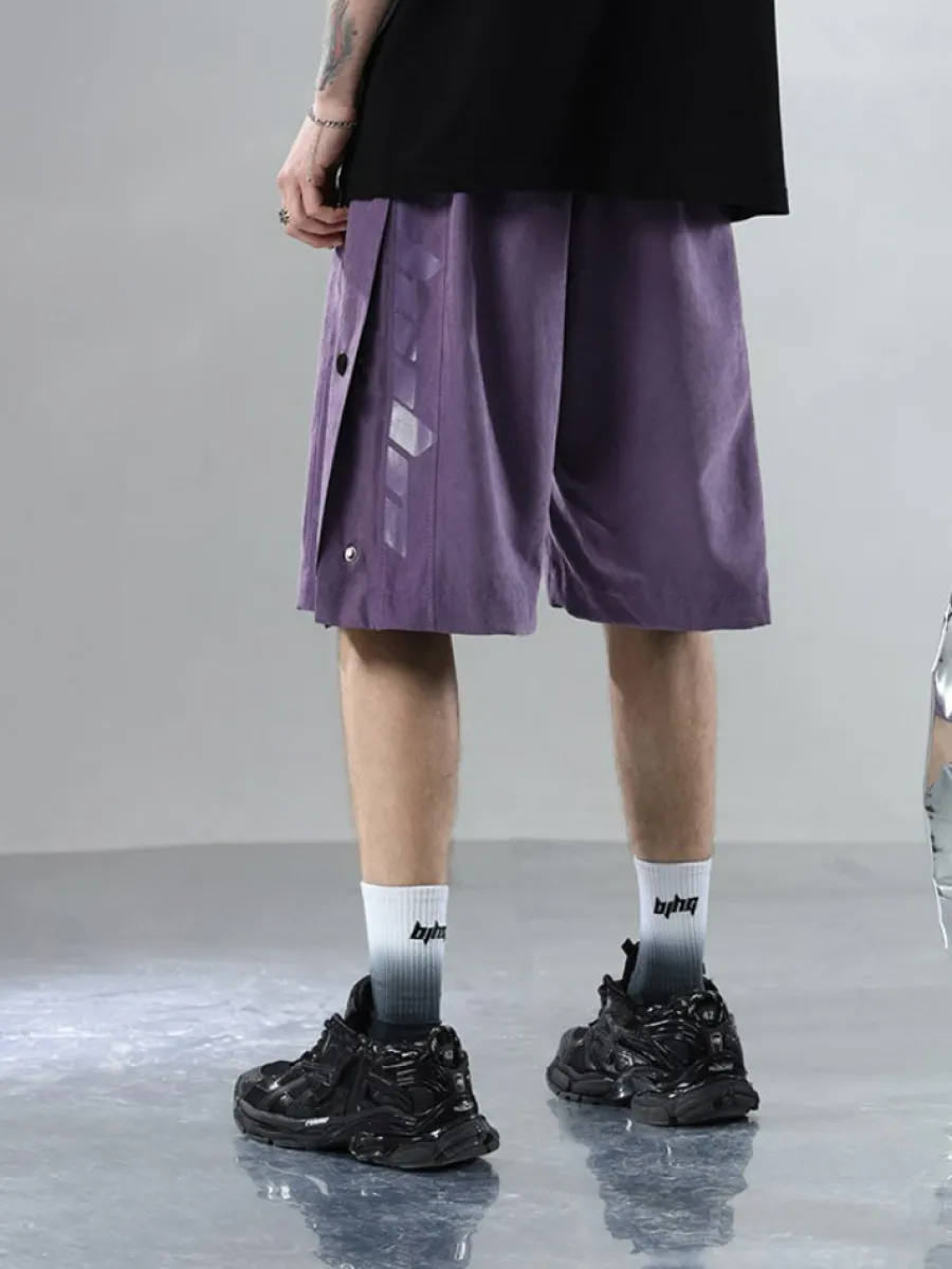 Discount Button-Up Shorts Shorts