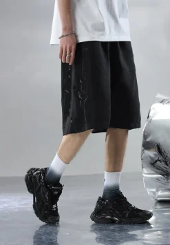 Discount Button-Up Shorts Shorts
