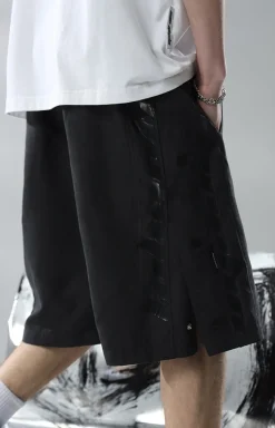 Discount Button-Up Shorts Shorts