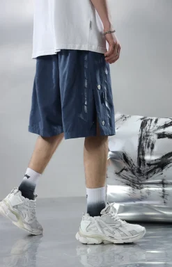 Discount Button-Up Shorts Shorts