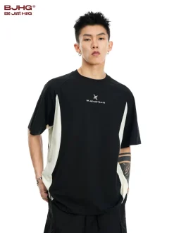 New Curve Contrast Tee T-Shirts