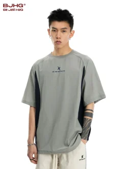 New Curve Contrast Tee T-Shirts