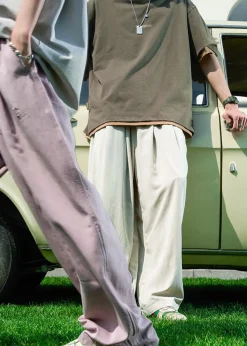 Hot Light Flowy Casual Trousers Pants