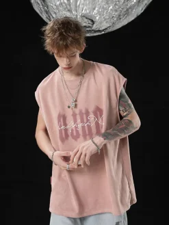 Outlet Logo Sleeveless Tee T-Shirts