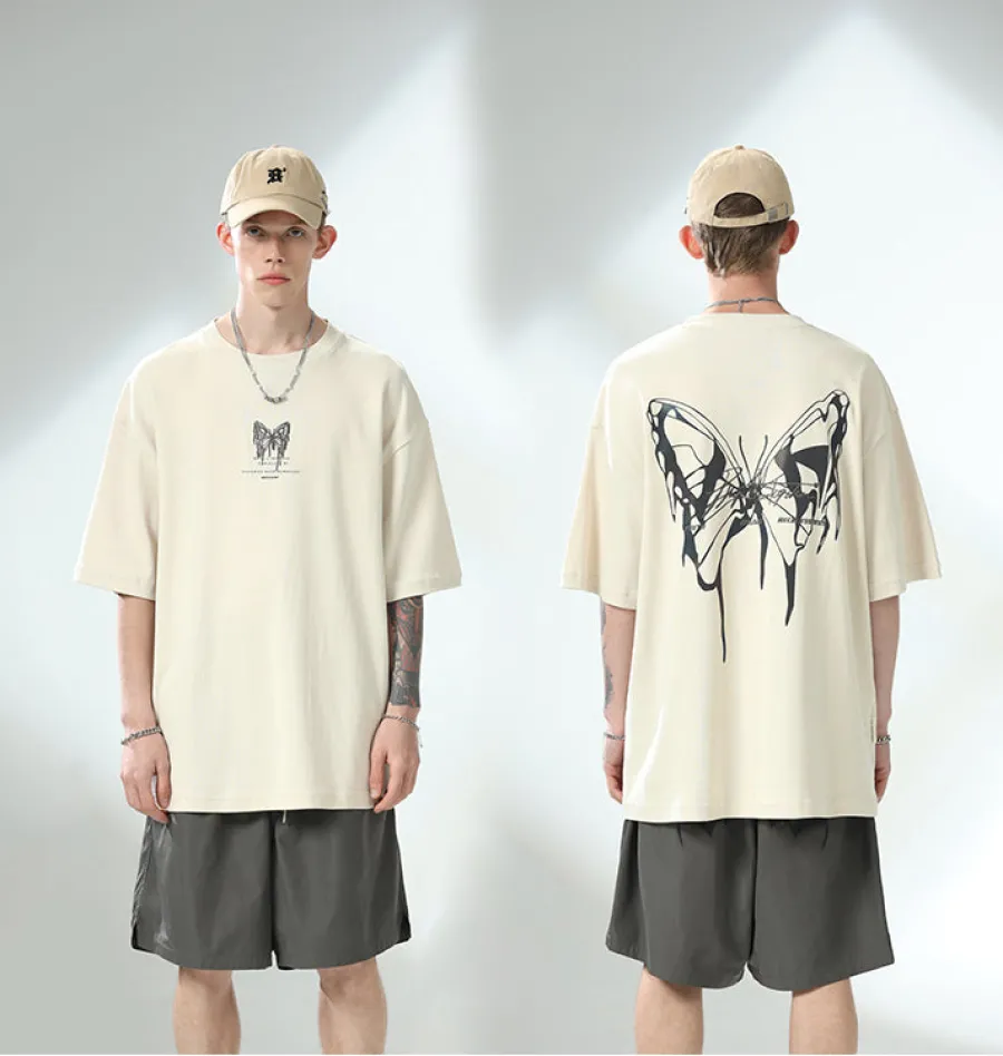 Clearance 3M Reflective Butterfly Tee T-Shirts