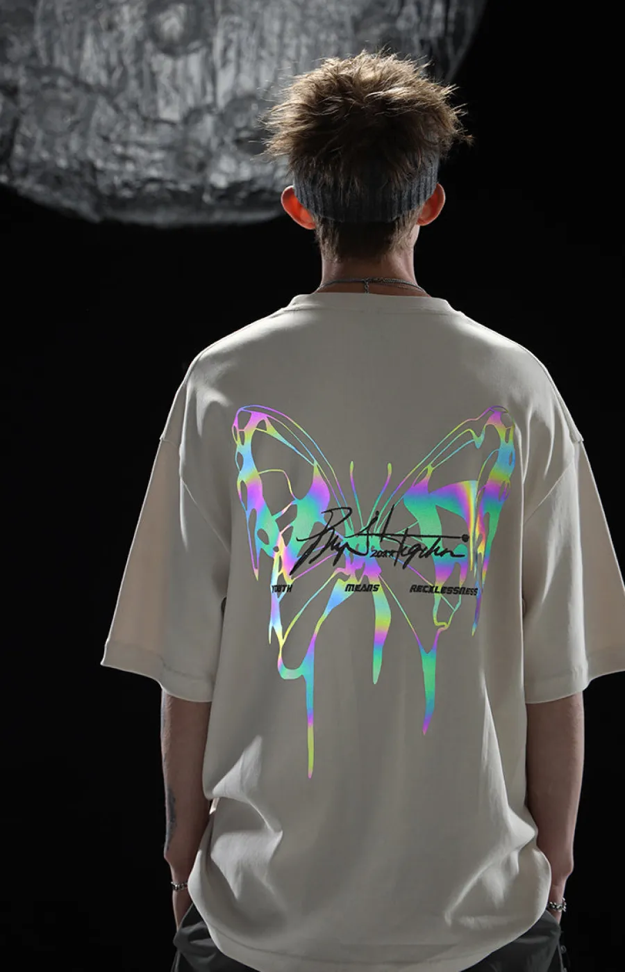 Clearance 3M Reflective Butterfly Tee T-Shirts