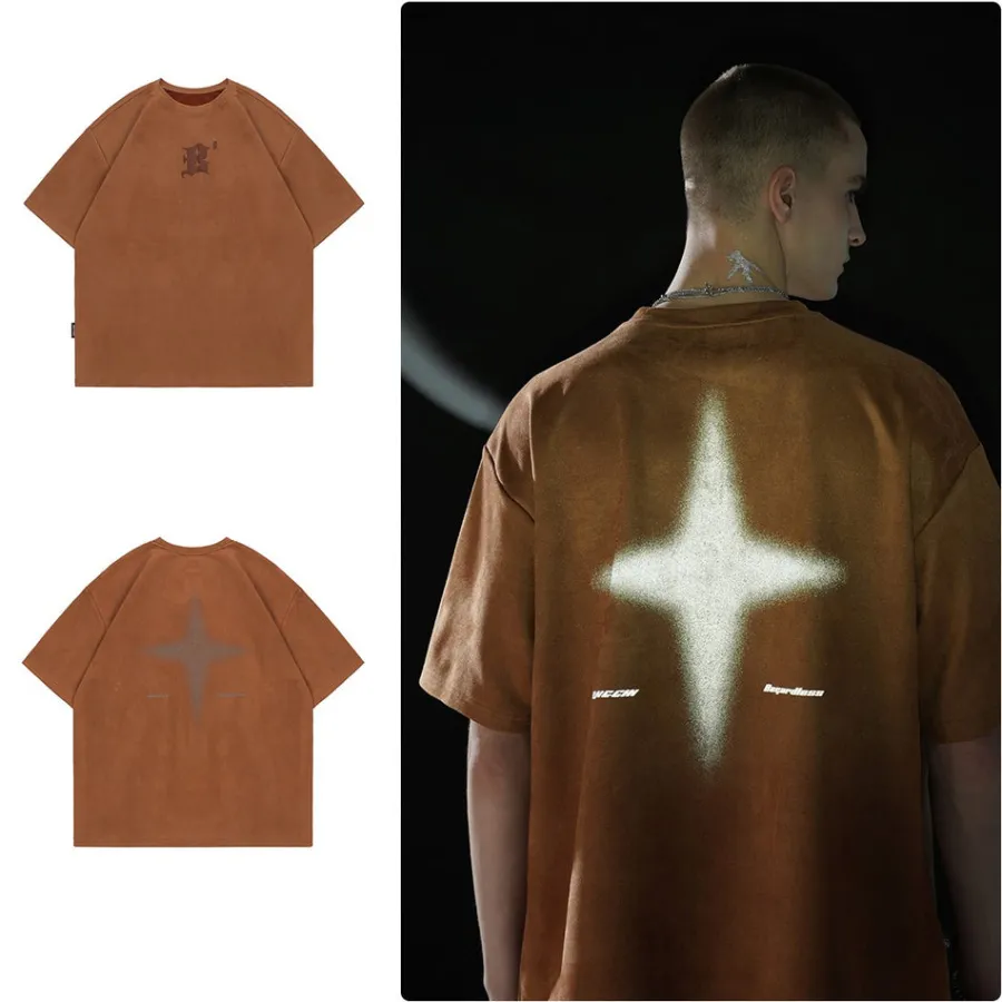 Best 3M Reflective Star Spike Tee T-Shirts
