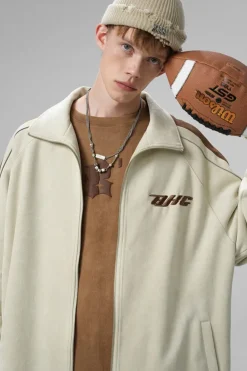 Discount 3M Suede Track Jacket Jackets