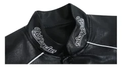 Fashion Patched Biker Jacket Jackets