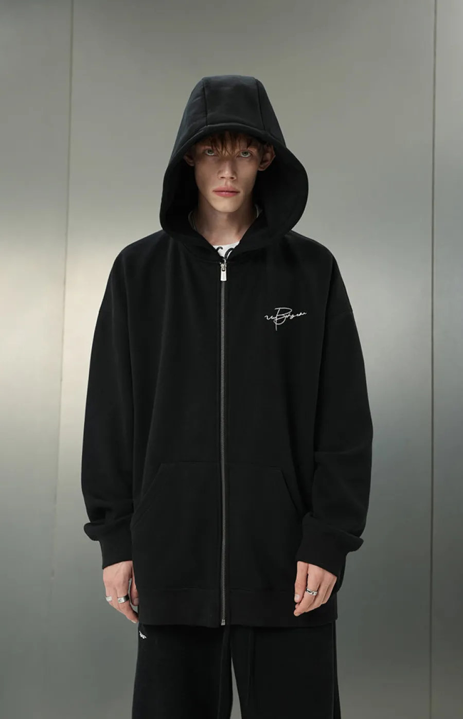 Clearance Script Logo Hoodie Hoodies