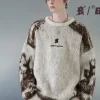 Outlet Textured Jacquard Sweater Sweaters