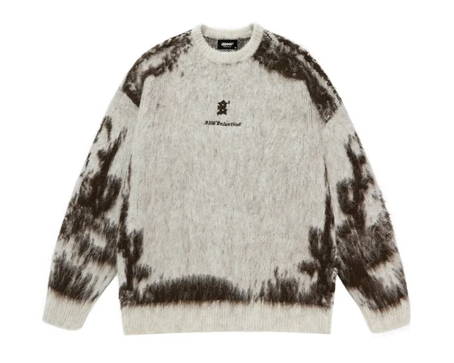 Outlet Textured Jacquard Sweater Sweaters