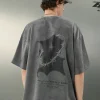 Clearance "Thorns" Suede Tee T-Shirts