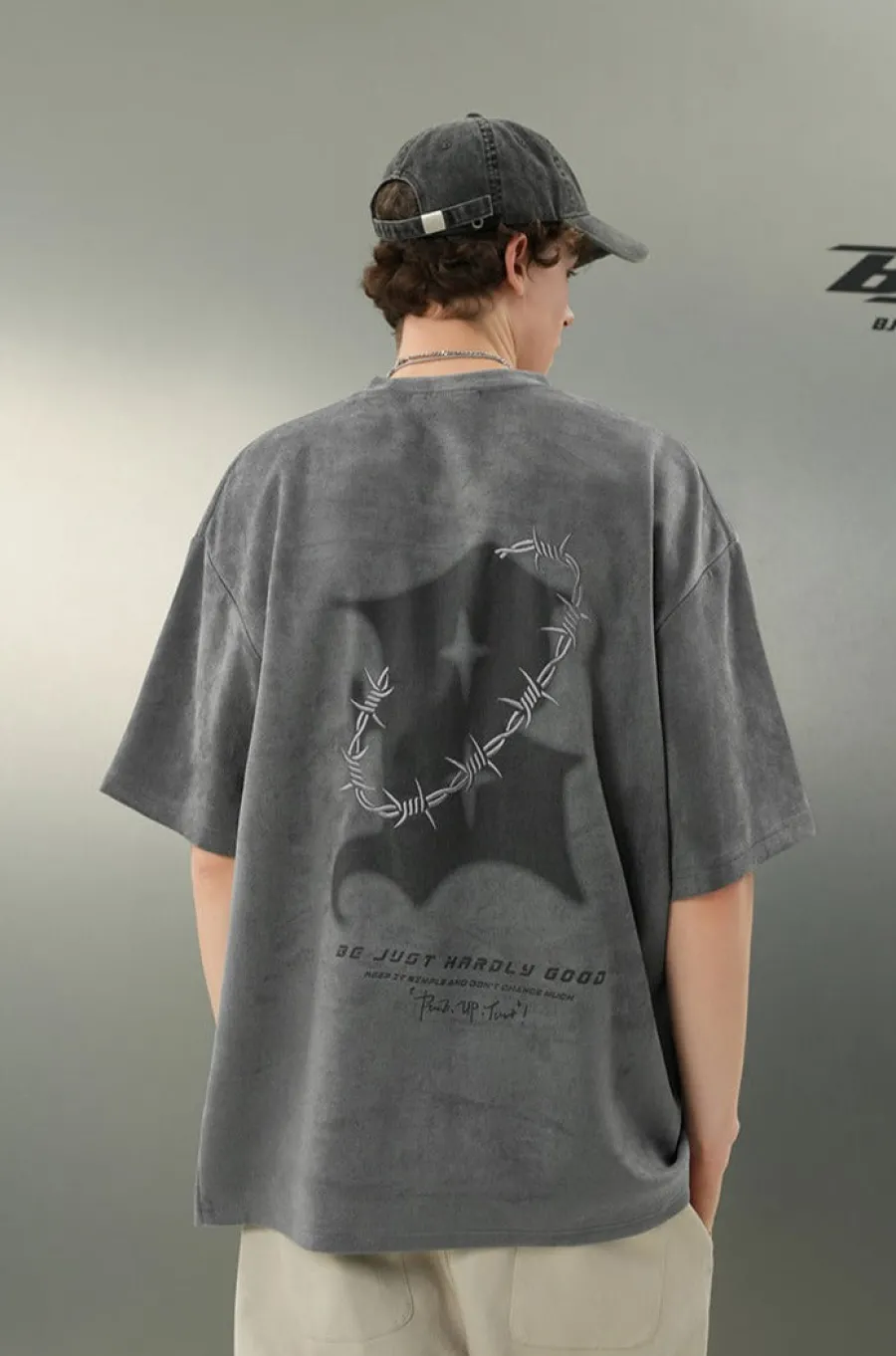 Clearance "Thorns" Suede Tee T-Shirts