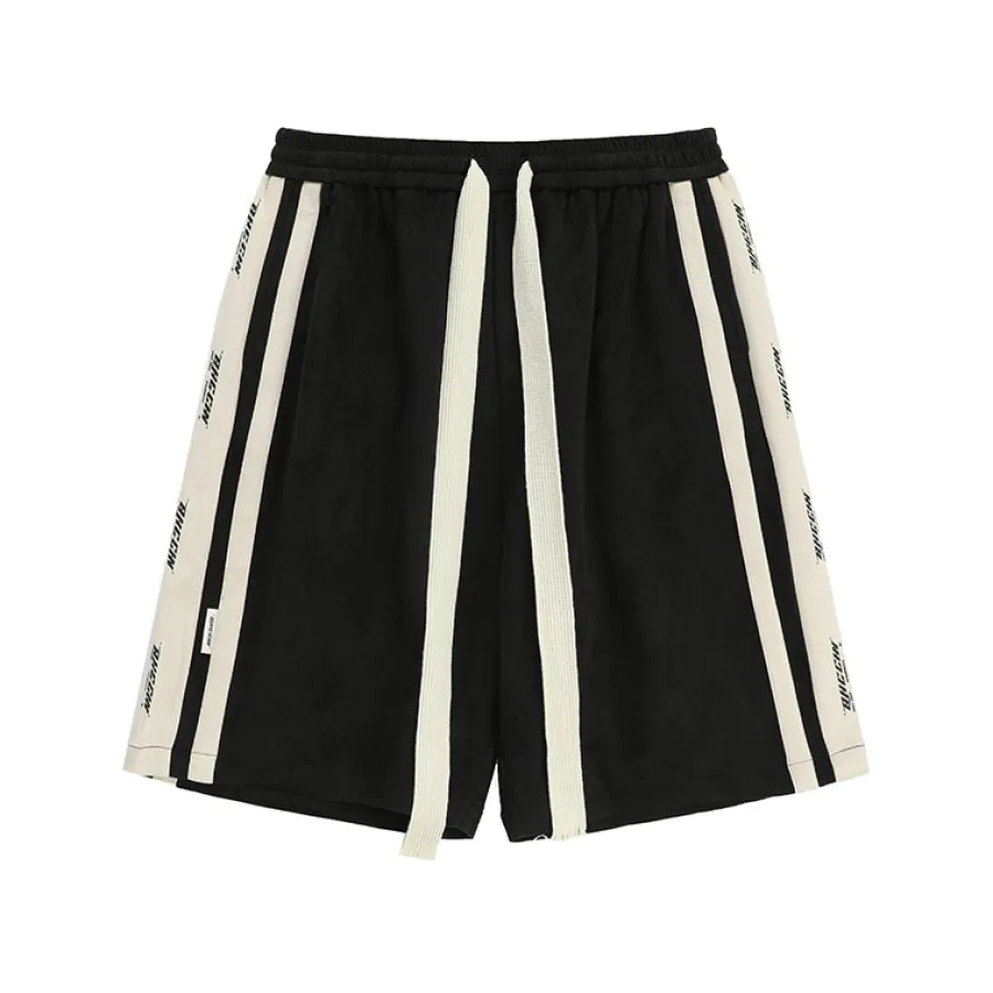 Discount Velour Wideleg Lounge Shorts Shorts