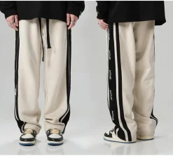 Fashion Velour Wideleg Lounge Pants Pants