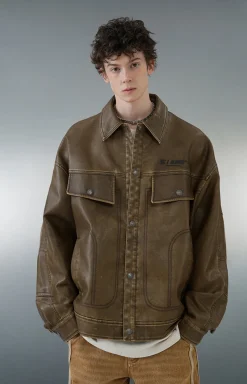New Vintage Motorcycle Jacket Jackets