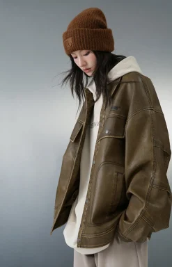 New Vintage Motorcycle Jacket Jackets