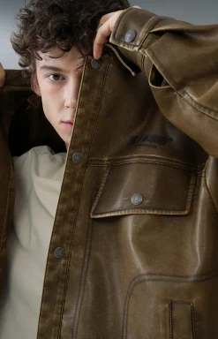 New Vintage Motorcycle Jacket Jackets