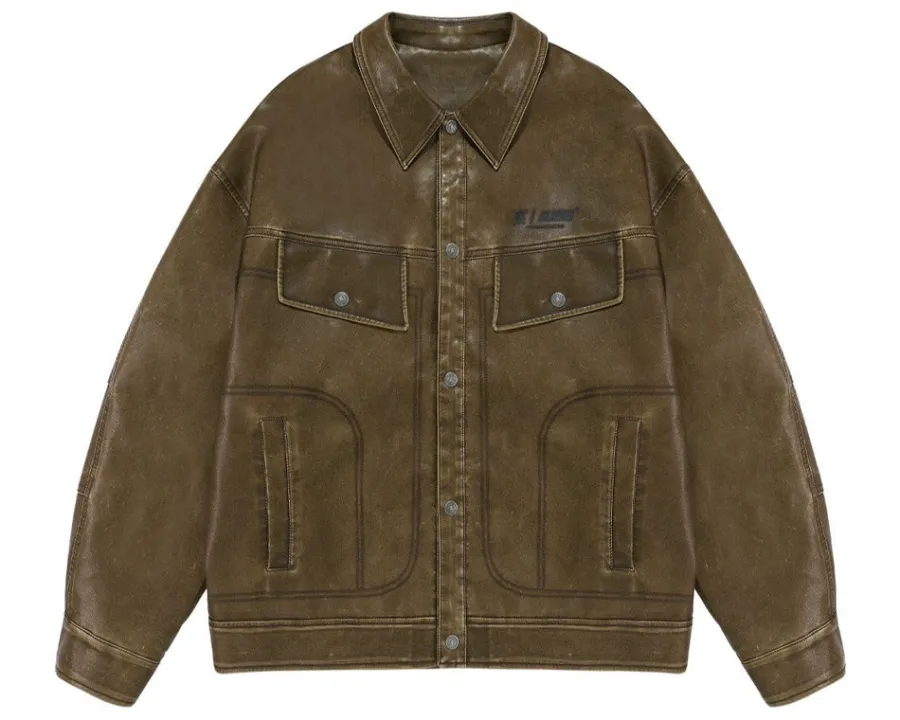 New Vintage Motorcycle Jacket Jackets