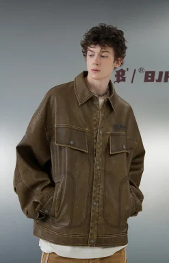 New Vintage Motorcycle Jacket Jackets