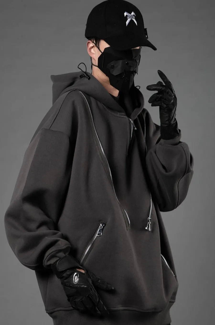New Quad Zipped Utility Hoodie Hoodies