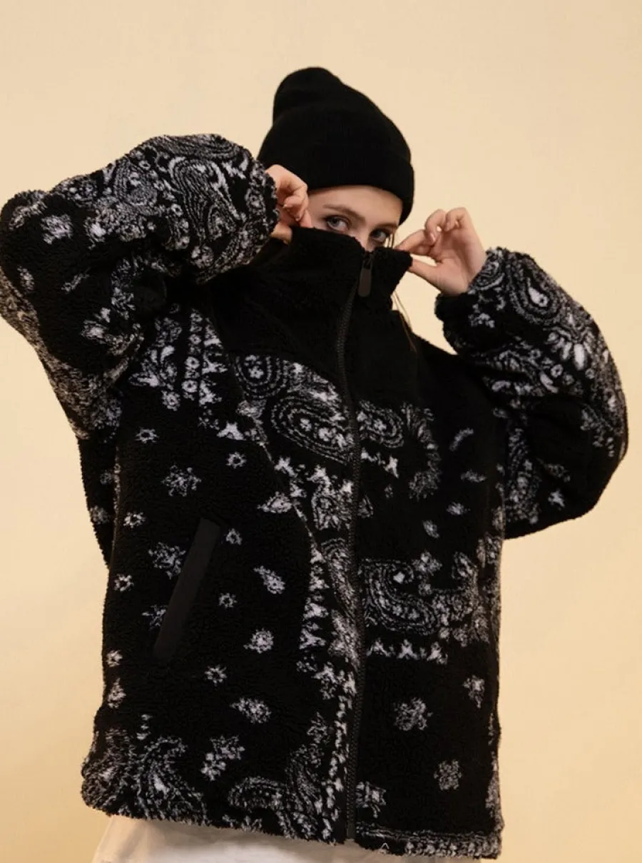 Online Bandana Fleece Jacket Jackets