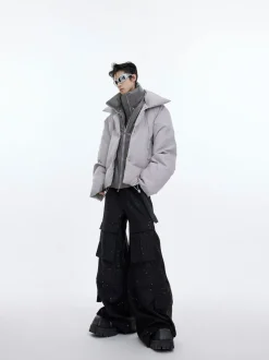 Sale Double Layered Puffer Jacket Jackets