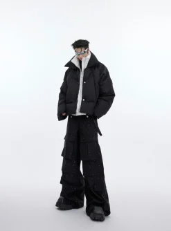 Sale Double Layered Puffer Jacket Jackets
