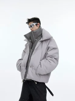 Sale Double Layered Puffer Jacket Jackets
