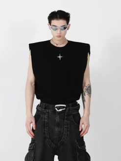 Discount Star Spike Tank Top Shirts