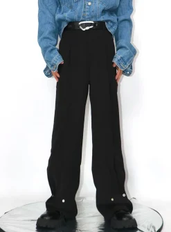 Outlet Studded Trousers Pants
