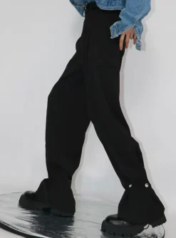 Outlet Studded Trousers Pants