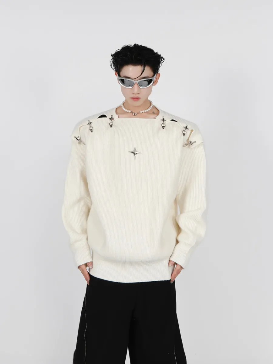 Clearance Y3K Sweater Sweaters