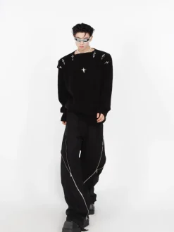 Clearance Y3K Sweater Sweaters