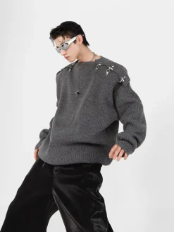 Clearance Y3K Sweater Sweaters