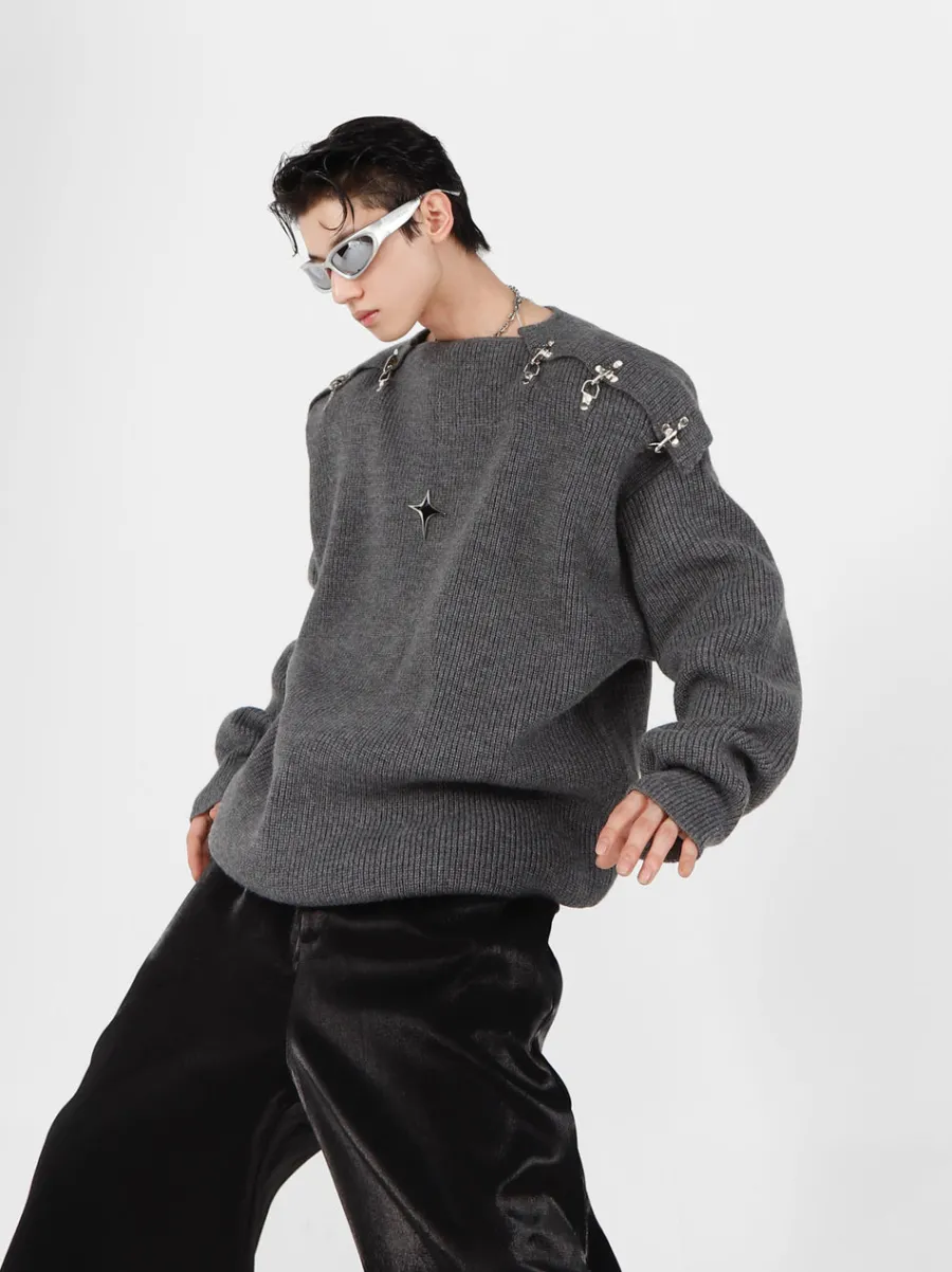 Clearance Y3K Sweater Sweaters
