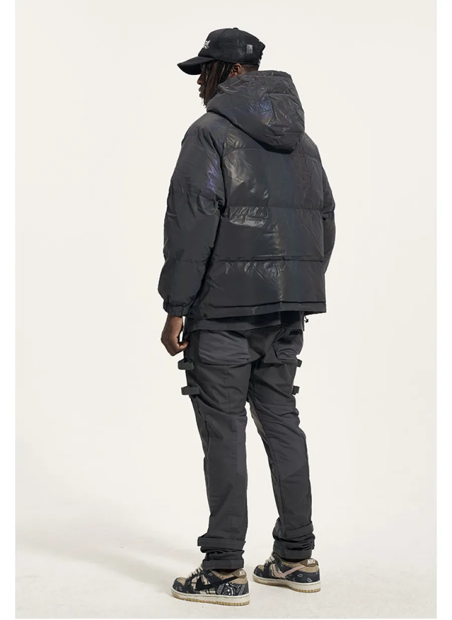 Hot 3M Reflective Puffer Jacket Jackets