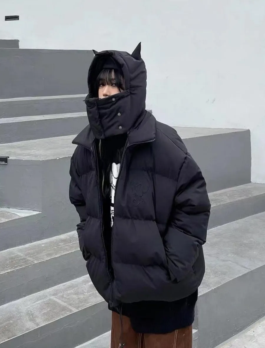 Fashion Devil Puffer Jacket Jackets
