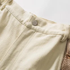 New Embroidered Floral Patchwork Shorts Shorts