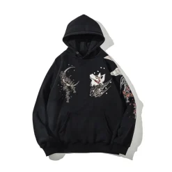 Sale Embroidered Fox Hoodie Hoodies