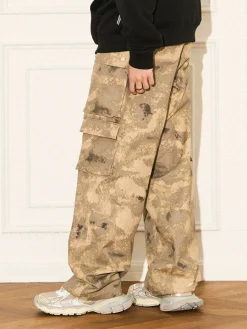 Outlet Camoflauge pocket Cargo Pants Pants