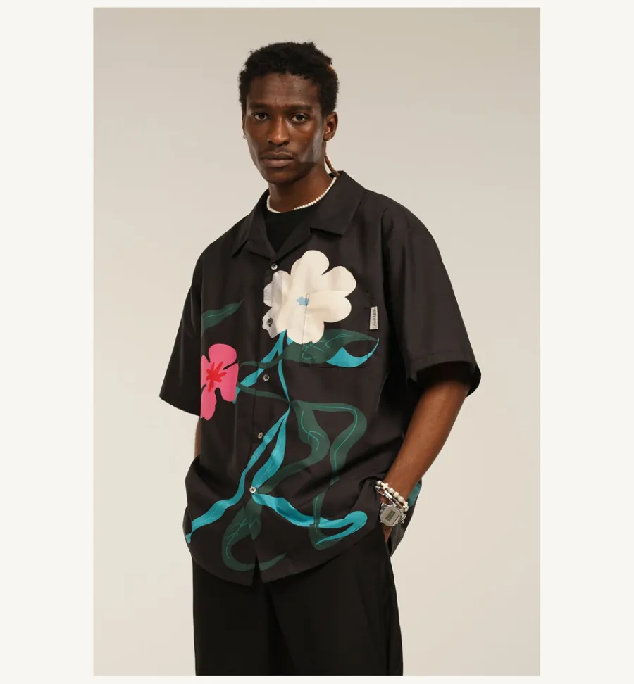 Discount "Inflorescence" Button-Up Shirt Shirts