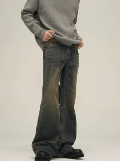 Discount Faded N Flared Denim Jeans Jeans