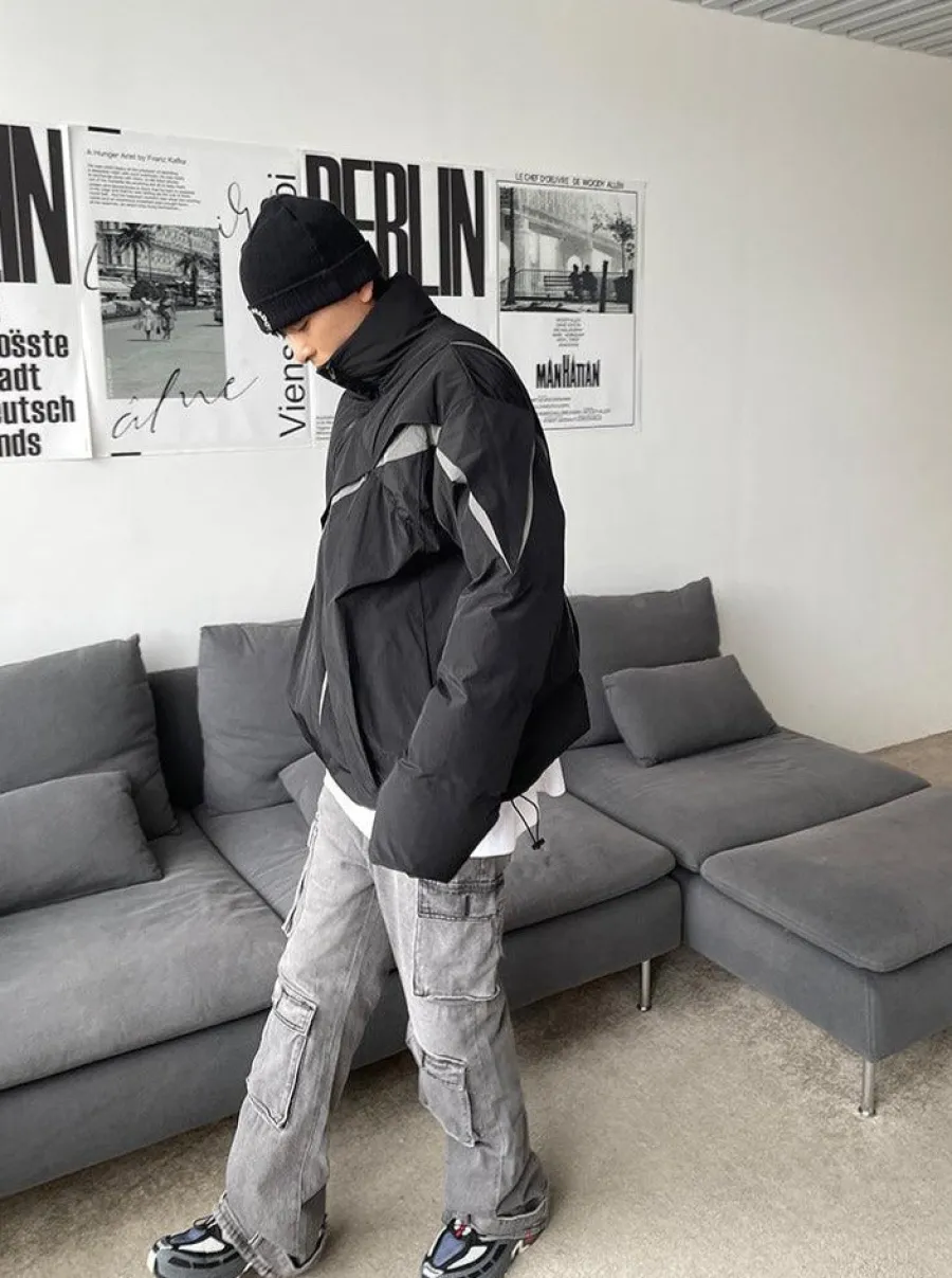 Fashion "Cutters" Puffer Down Jacket Jackets