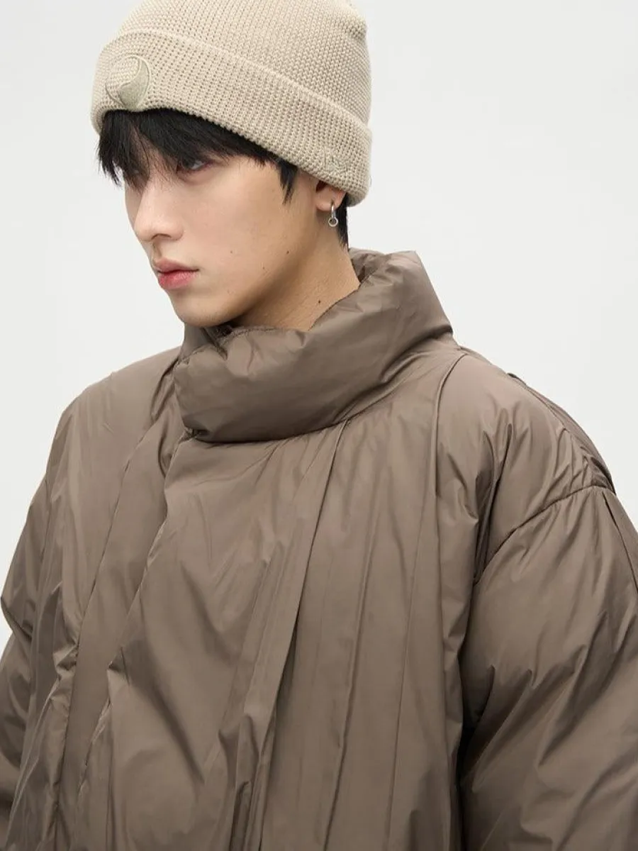Online Overlapped Puffer Jacket Jackets