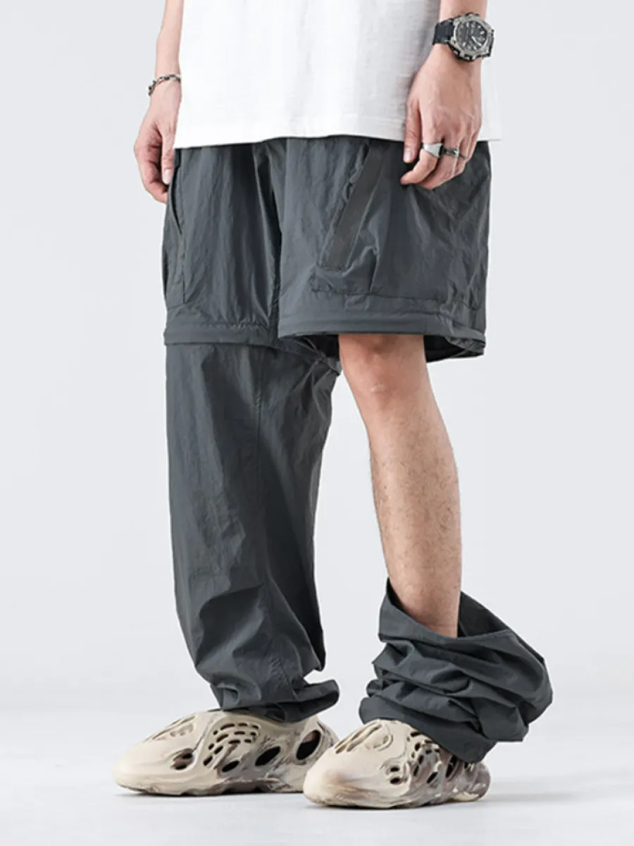 Fashion Detachable Cargo Pants Shorts